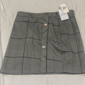 J. O. A. Plaid skirt
